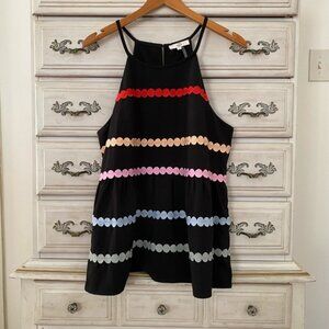 Vici Multicolor Babydoll Top